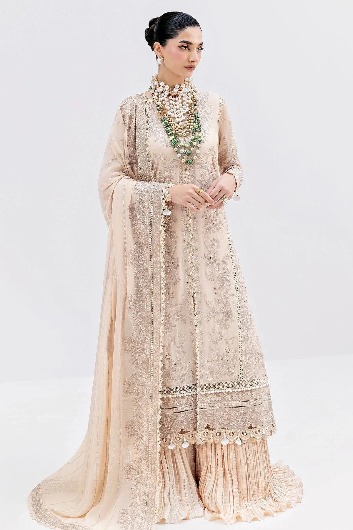 Imrozia Premium | Luxe Serene 25 | S-1094 SAND - Aqsa Fabrics