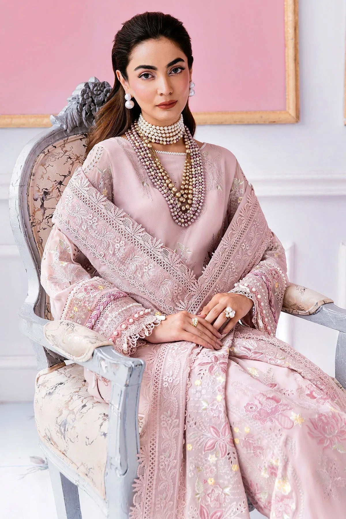 Imrozia Premium | Luxe Serene 25 | S-1090 LAVENDER - Aqsa Fabrics