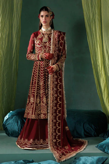 Saad Shaikh | Panache Luxury Chiffon 25 | D-02 - Aqsa Fabrics