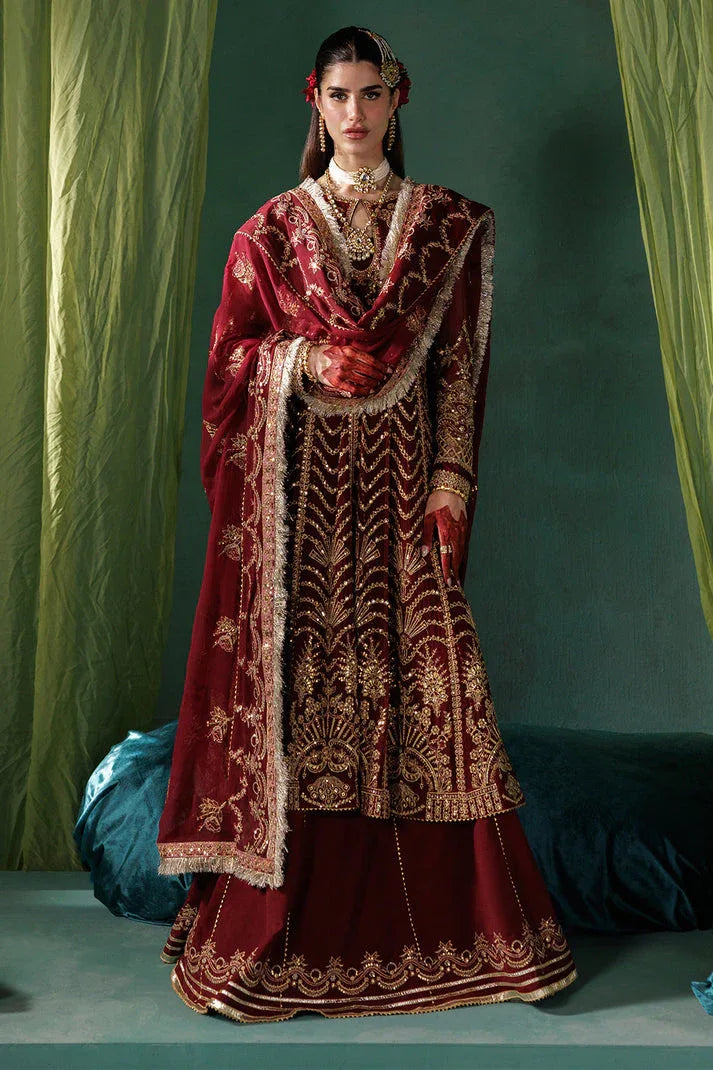 Saad Shaikh | Panache Luxury Chiffon 25 | D-02 - Aqsa Fabrics