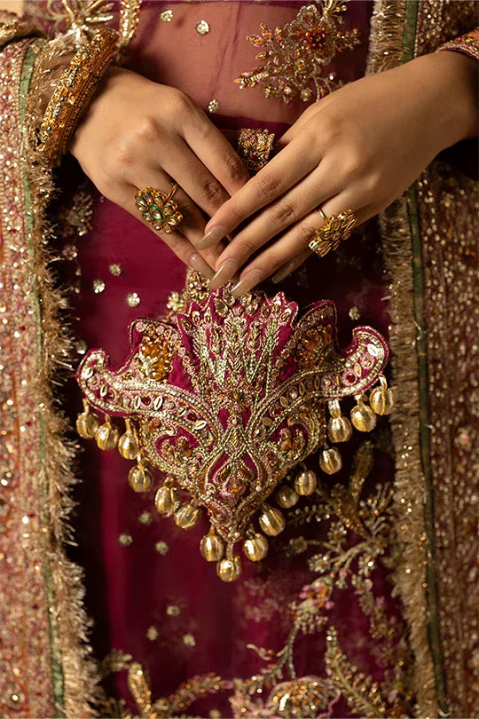 Muntaha | Tabeer Formals | Gulnar - Aqsa Fabrics
