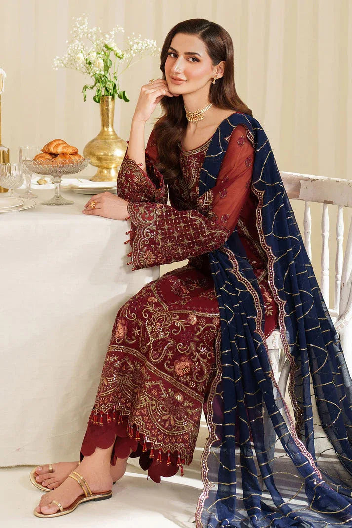 Imrozia Premium | Noore Formals |  M-94 SAIRA - Aqsa Fabrics