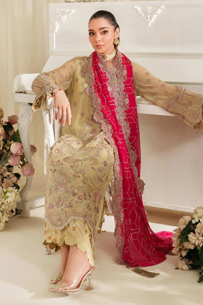 Imrozia Premium | Noore Formals | M-95 DHALIA - Aqsa Fabrics