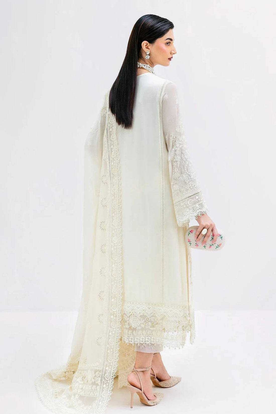 Imrozia Premium | Luxe Serene 25 | S-1086 PEARL - Aqsa Fabrics