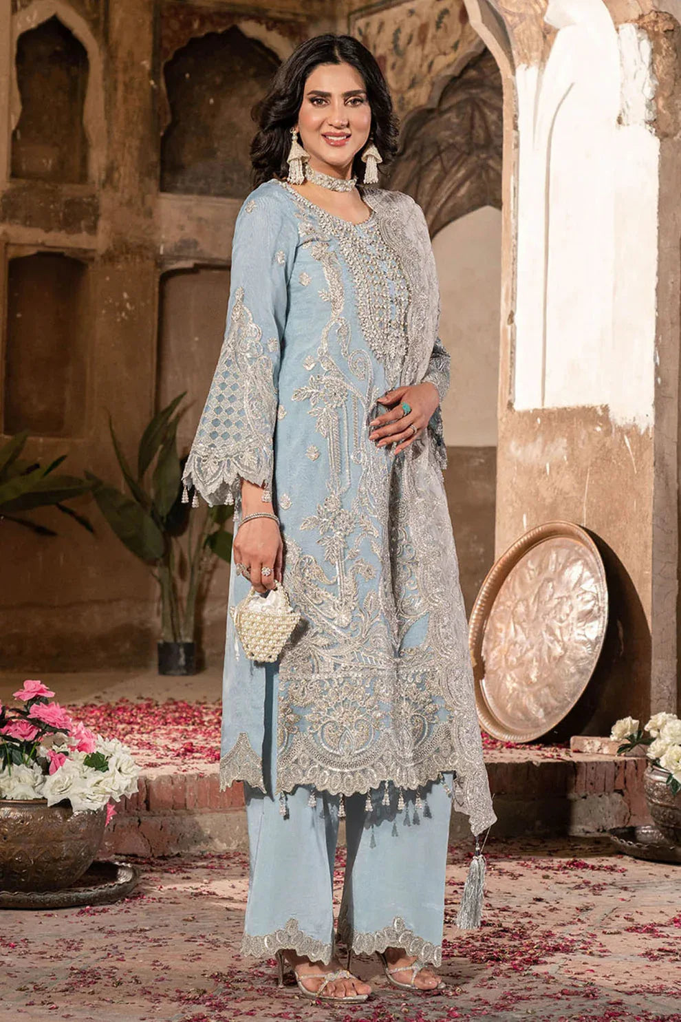 Imrozia Premium | Tehwar Premium | IP-147 ANCHAL - Aqsa Fabrics