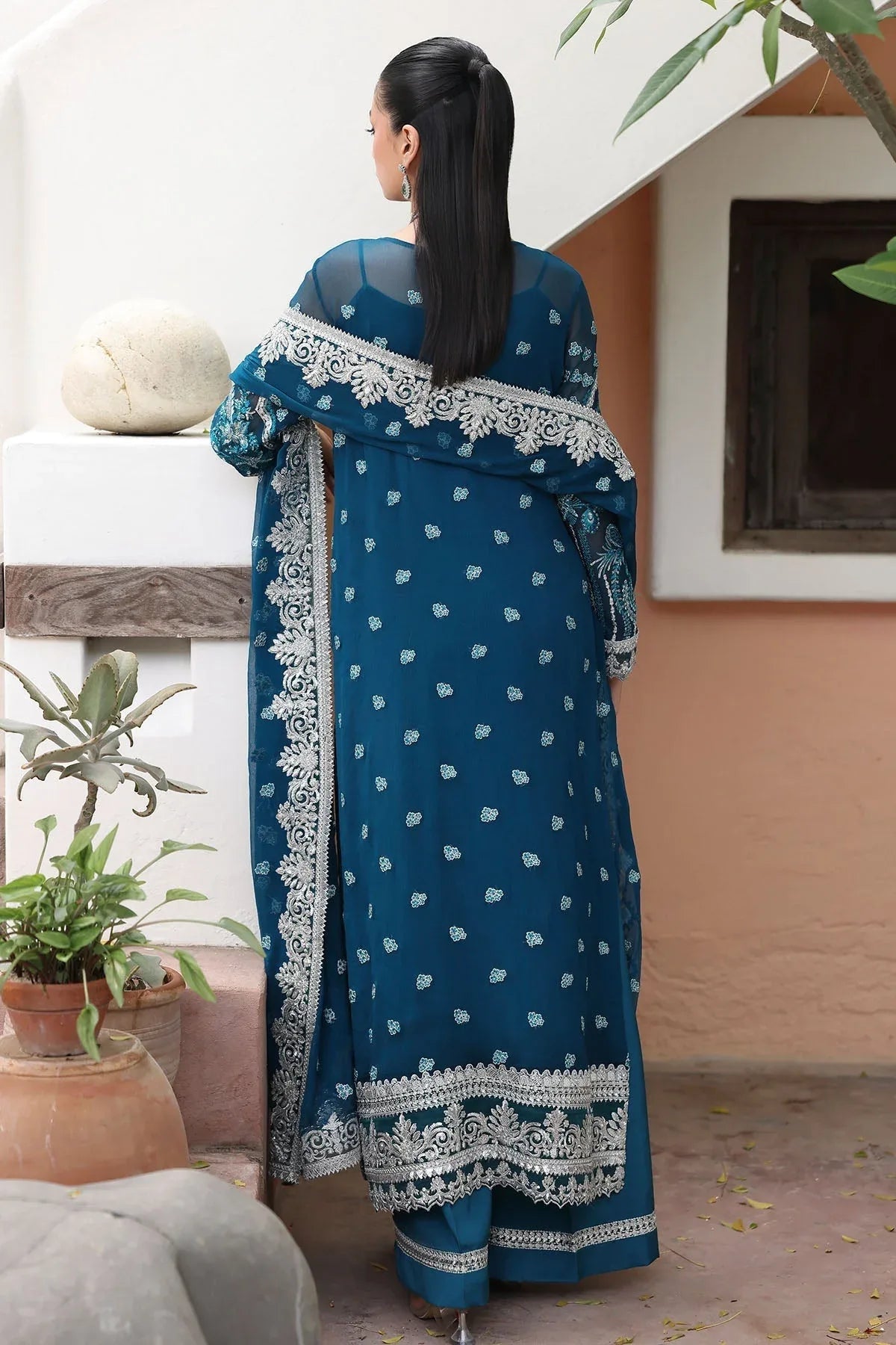 Imrozia Premium I Saiyara Formals I I-232 AZURA - Aqsa Fabrics