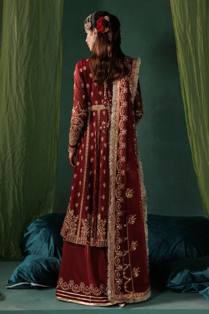 Saad Shaikh | Panache Luxury Chiffon 25 | D-02 - Aqsa Fabrics