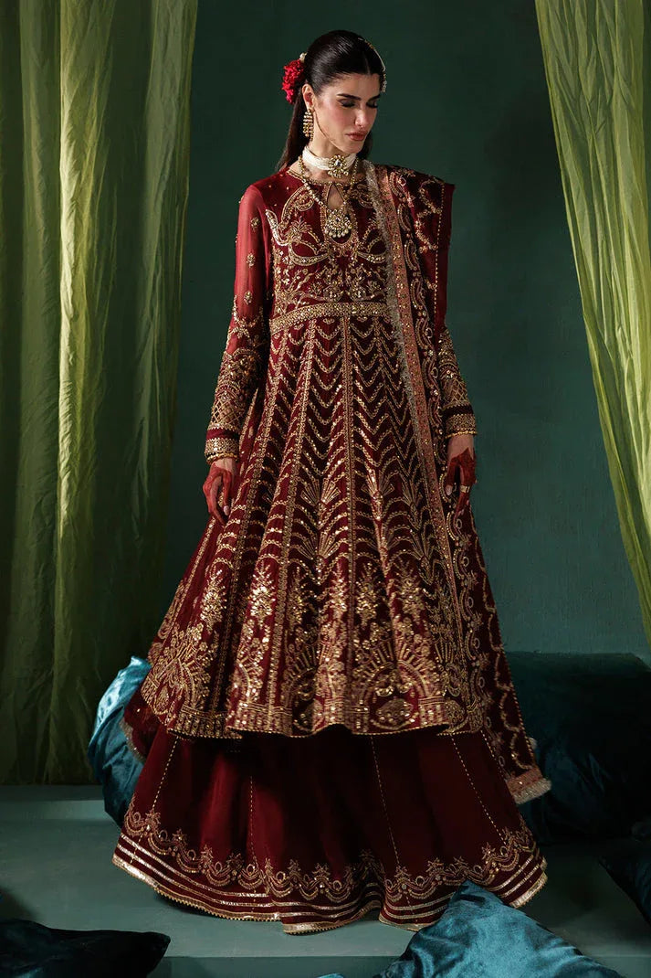Saad Shaikh | Panache Luxury Chiffon 25 | D-02 - Aqsa Fabrics