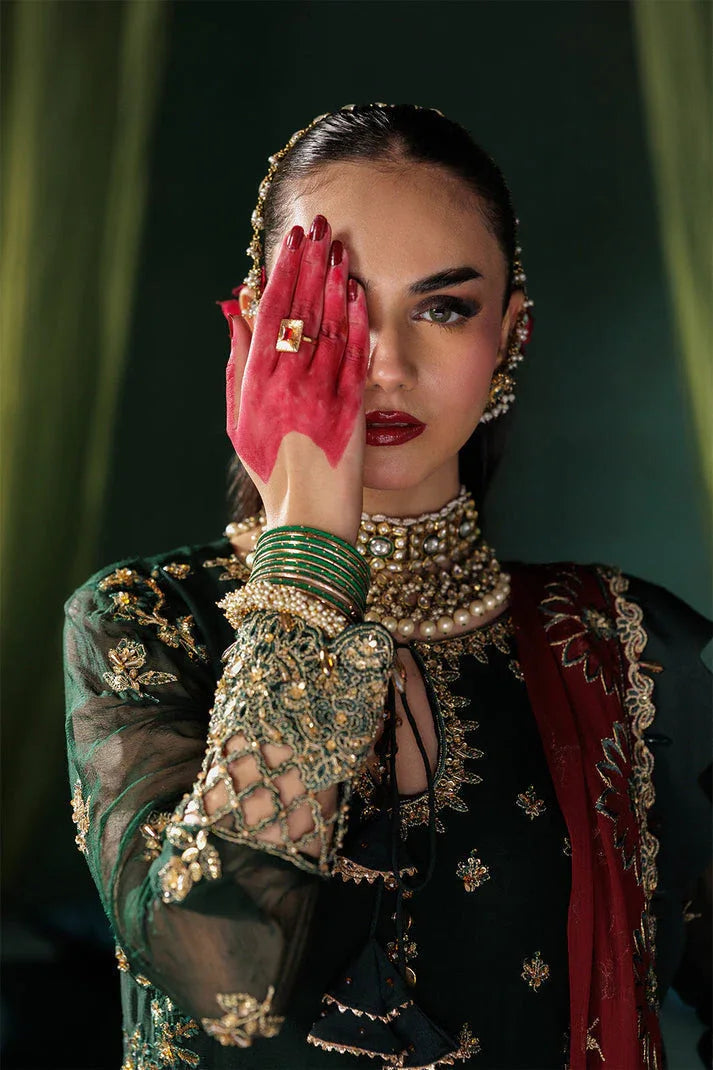 Saad Shaikh | Panache Luxury Chiffon 25 | D-03 - Aqsa Fabrics