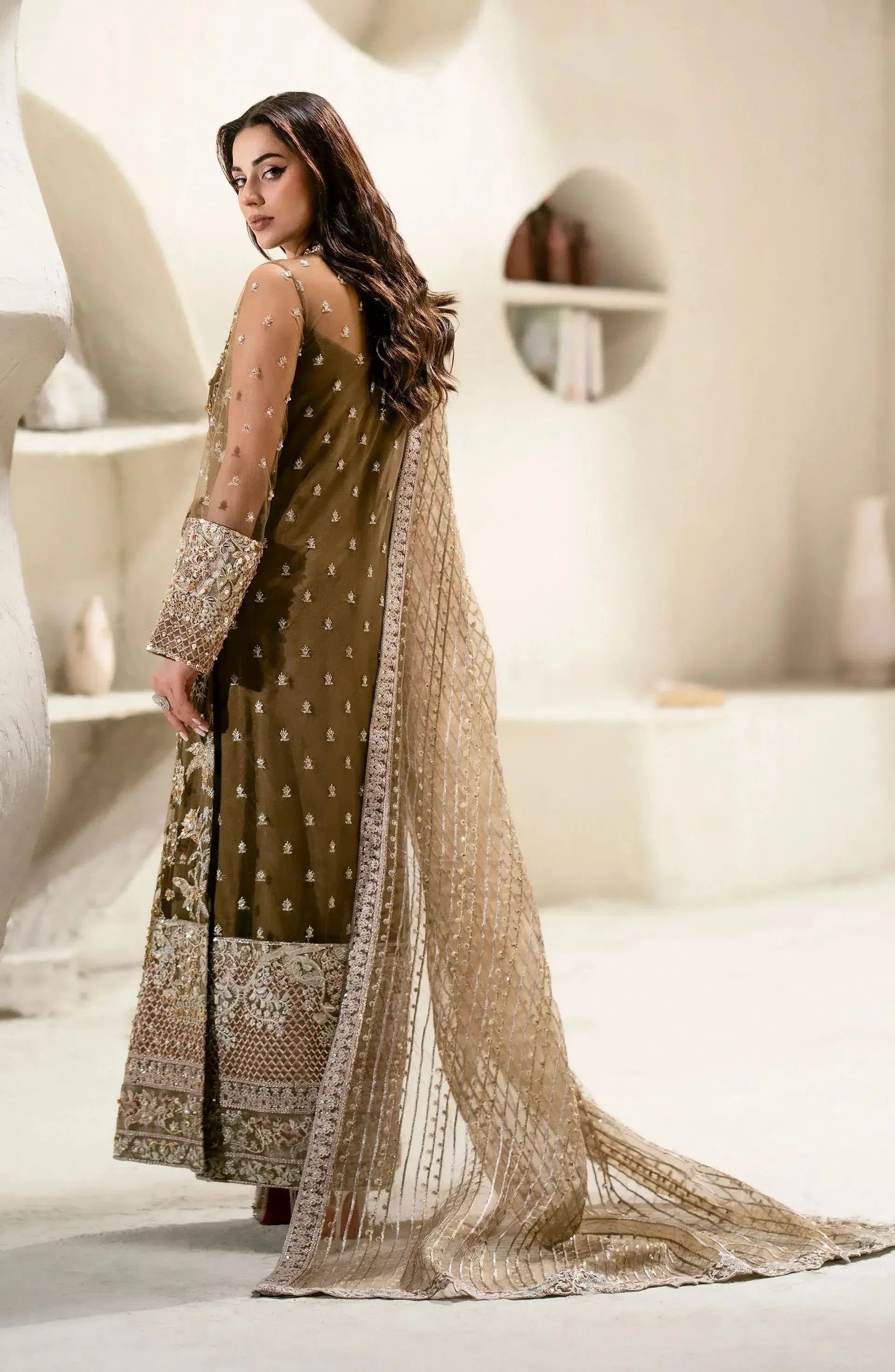 Maryum N Maria | Luxury Formals | HALEH - MW24-569 - Aqsa Fabrics