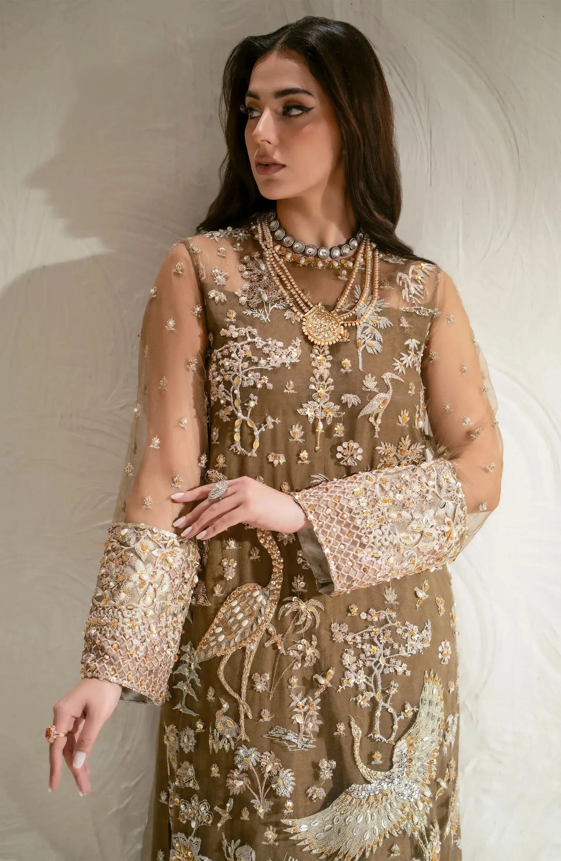 Maryum N Maria | Luxury Formals | HALEH - MW24-569 - Aqsa Fabrics