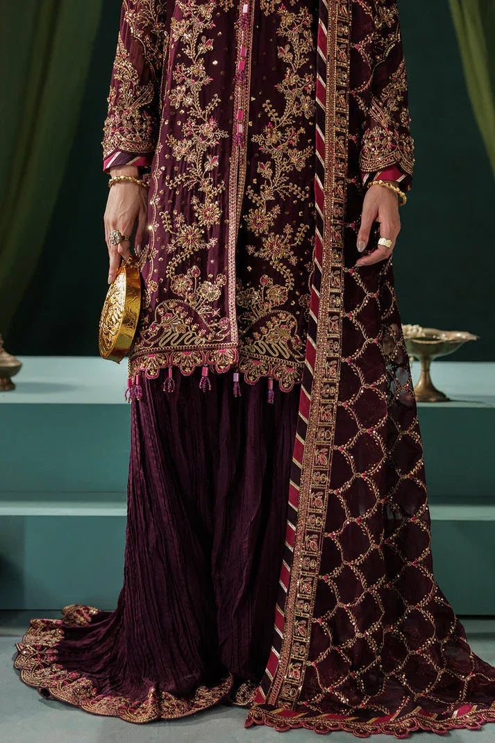 Saad Shaikh | Panache Luxury Chiffon 25 | D-06 - Aqsa Fabrics