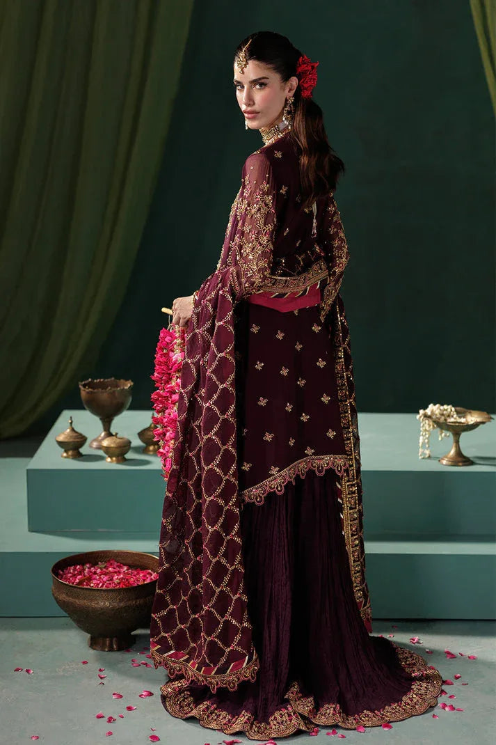 Saad Shaikh | Panache Luxury Chiffon 25 | D-06 - Aqsa Fabrics