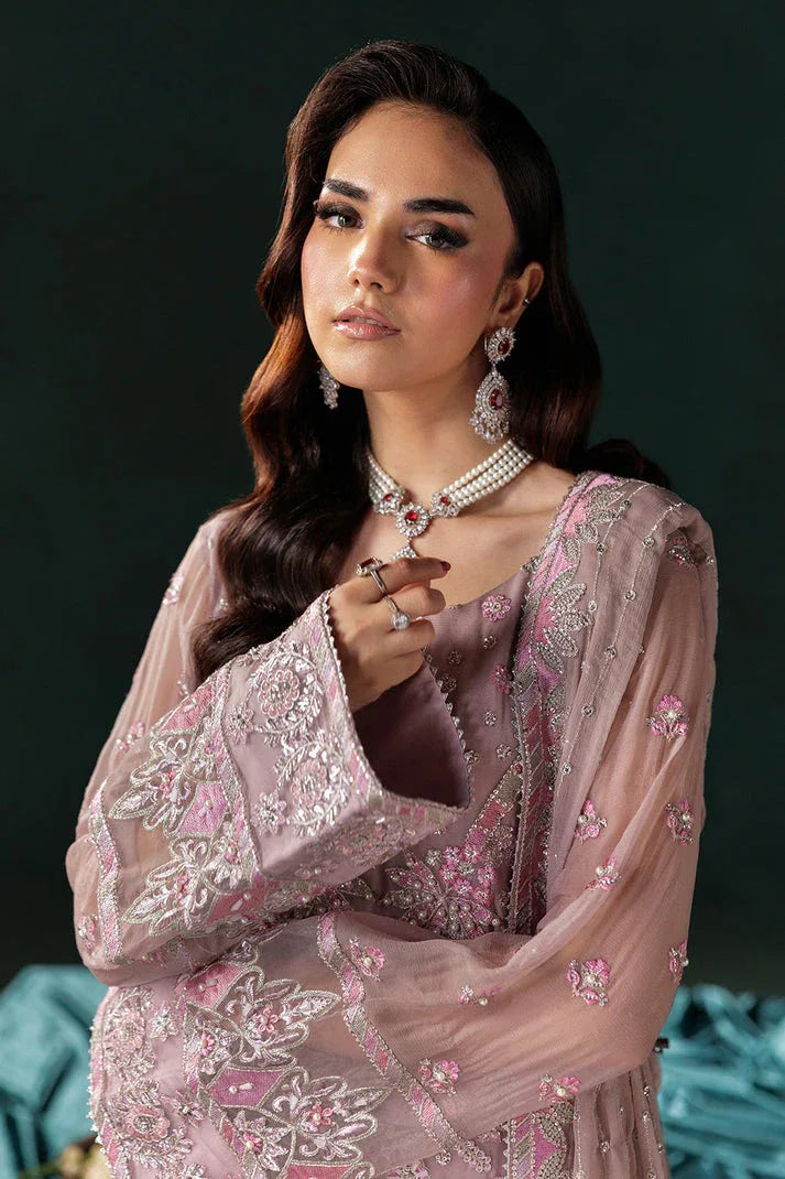 Saad Shaikh | Panache Luxury Chiffon 25 | D-07 - Aqsa Fabrics