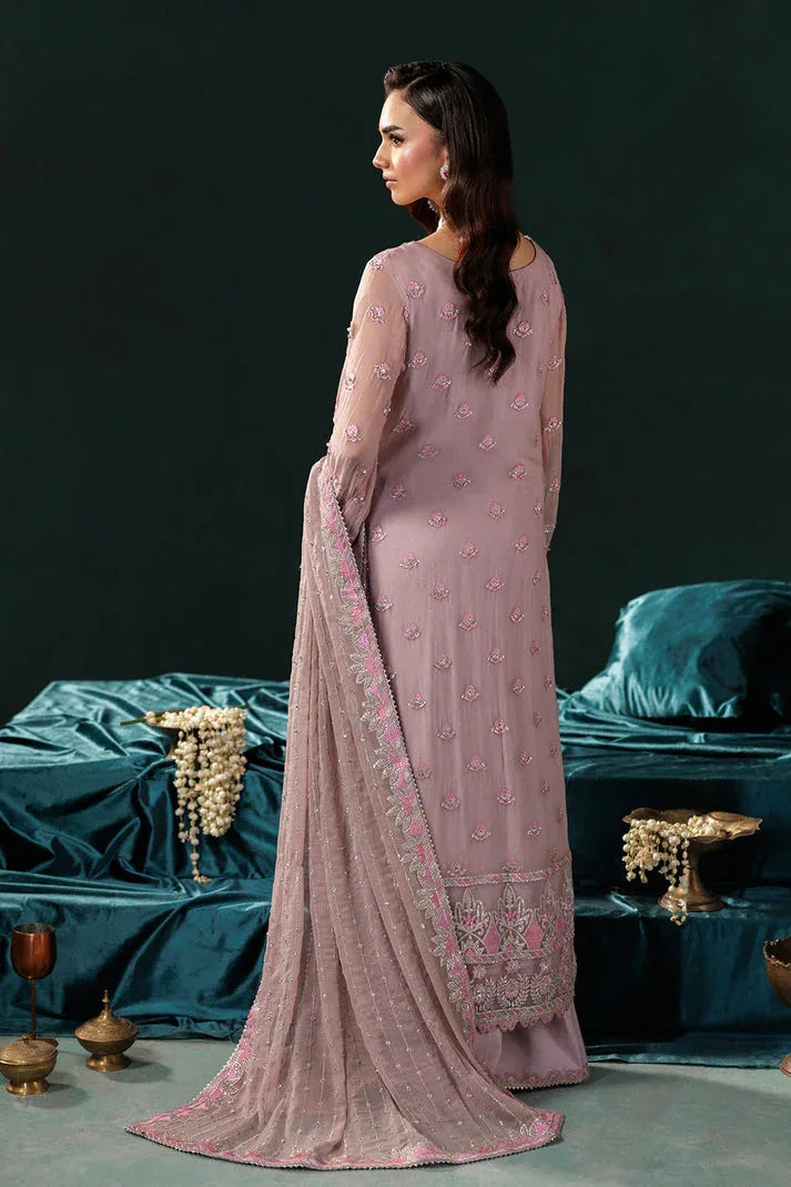 Saad Shaikh | Panache Luxury Chiffon 25 | D-07 - Aqsa Fabrics