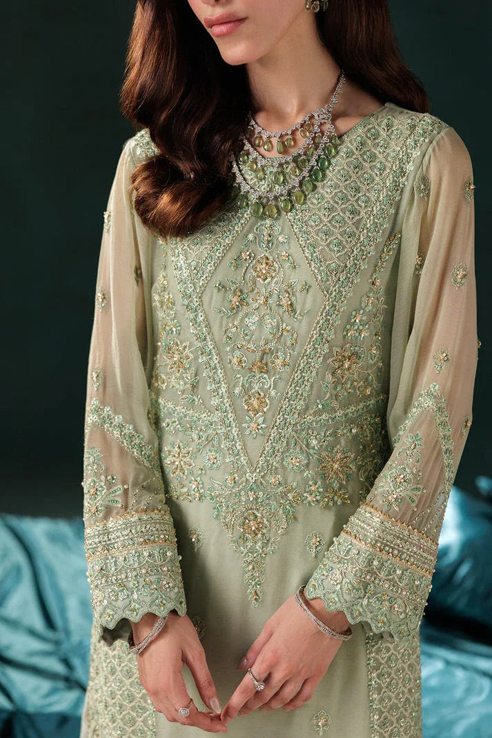 Saad Shaikh | Panache Luxury Chiffon 25 | D-09 - Aqsa Fabrics
