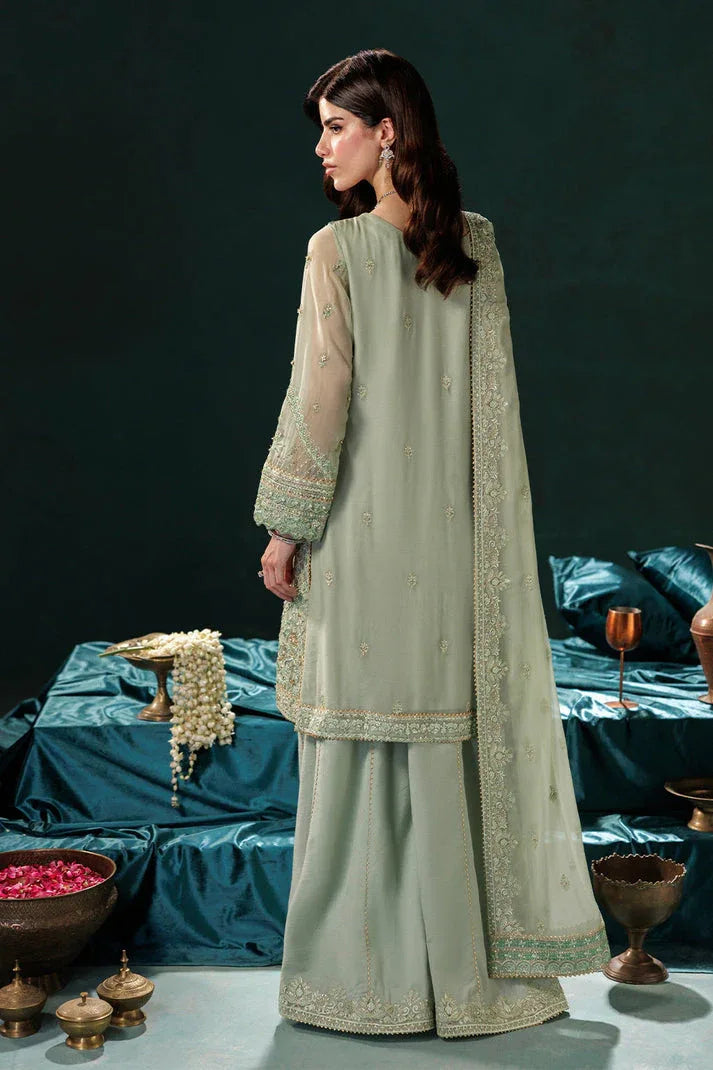Saad Shaikh | Panache Luxury Chiffon 25 | D-09 - Aqsa Fabrics