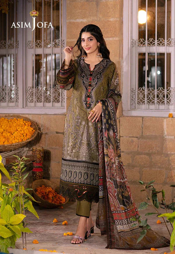 Asim Jofa | Aira Summer Prints | AJAR 23 - Aqsa Fabrics