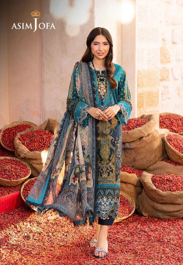 Asim Jofa | Aira Summer Prints | AJAR 22 - Aqsa Fabrics