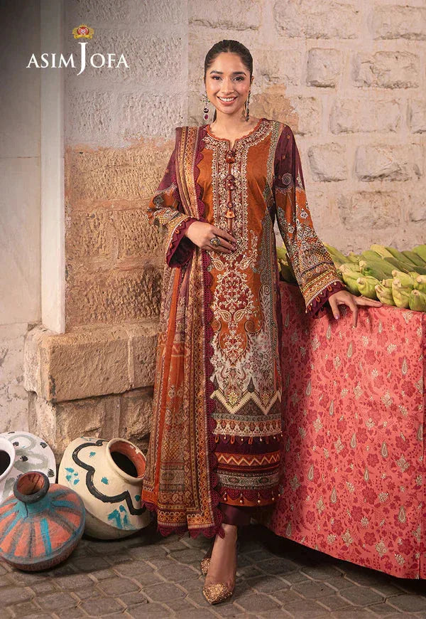 Asim Jofa | Aira Summer Prints | AJAR 20 - Aqsa Fabrics