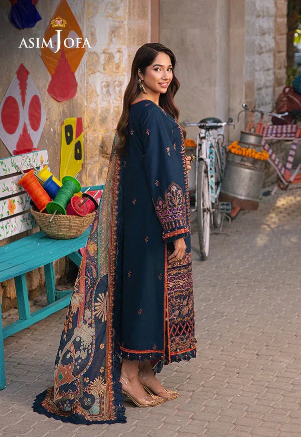 Asim Jofa | Aira Summer Prints | AJAR-36 - Aqsa Fabrics