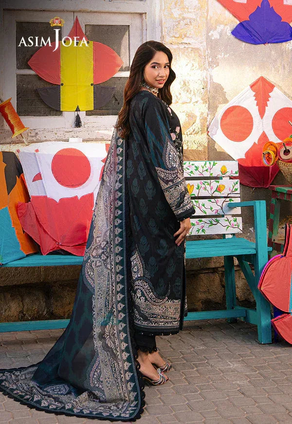 Asim Jofa | Aira Summer Prints | AJAR 10 - Aqsa Fabrics
