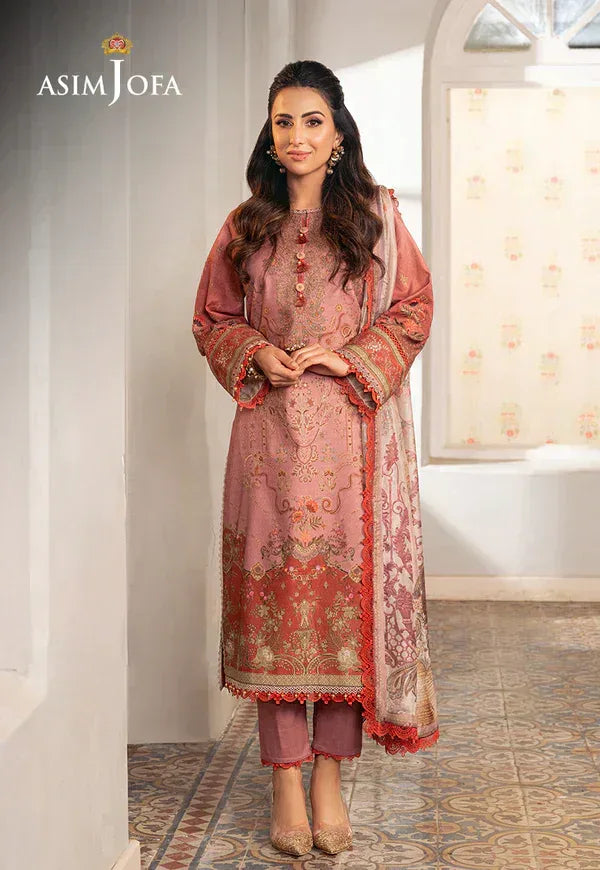 Asim Jofa | Aira Summer Prints | AJAR 08 - Aqsa Fabrics