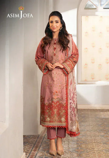 Asim Jofa | Aira Summer Prints | AJAR 08 - Aqsa Fabrics