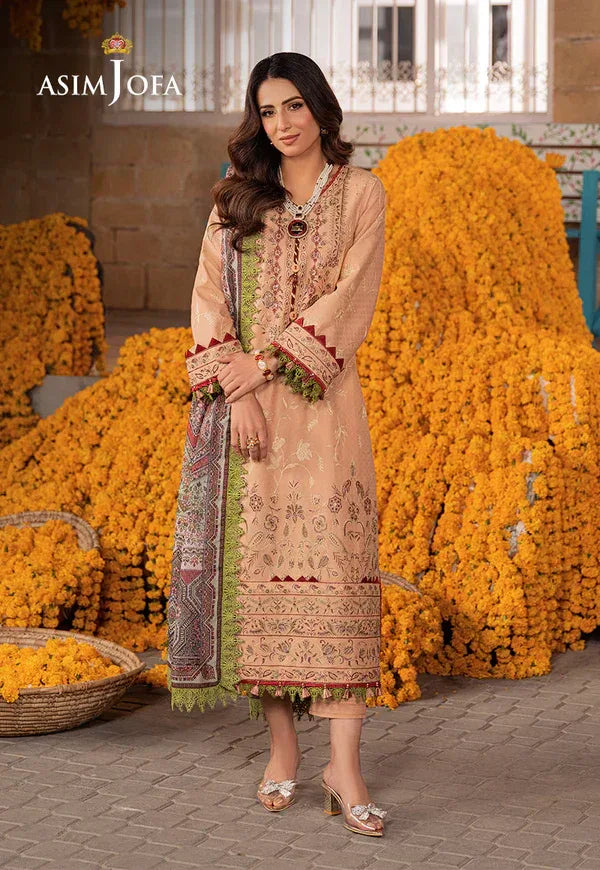 Asim Jofa | Aira Summer Prints | AJAR-31 - Aqsa Fabrics