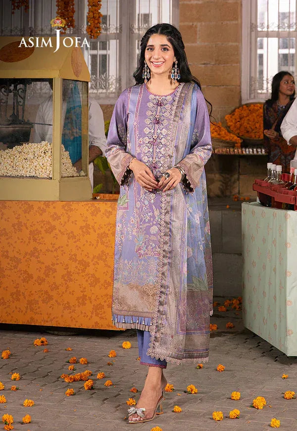 Asim Jofa | Aira Summer Prints | AJAR 05 - Aqsa Fabrics