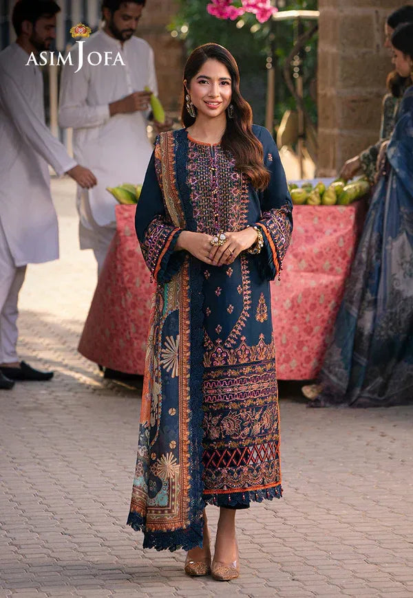 Asim Jofa | Aira Summer Prints | AJAR-36 - Aqsa Fabrics