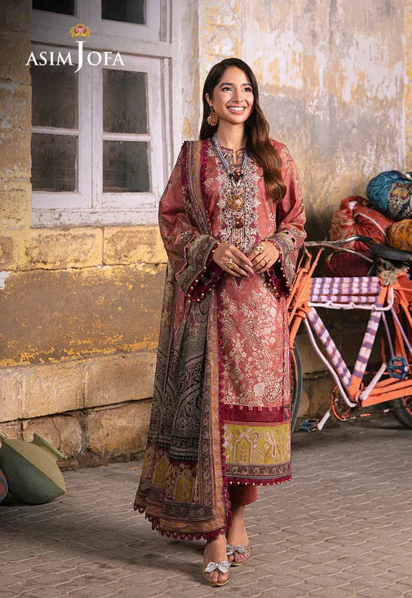 Asim Jofa | Aira Summer Prints | AJAR 17 - Aqsa Fabrics