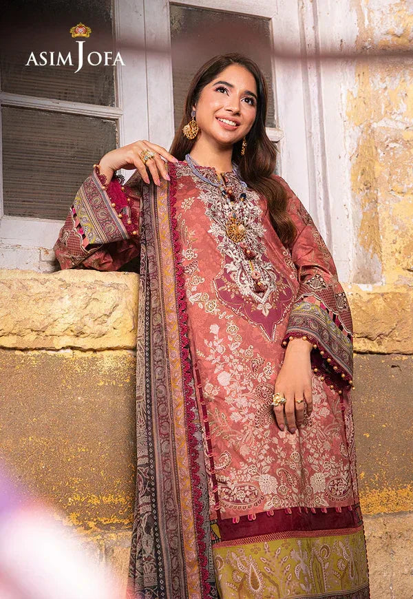Asim Jofa | Aira Summer Prints | AJAR 17 - Aqsa Fabrics