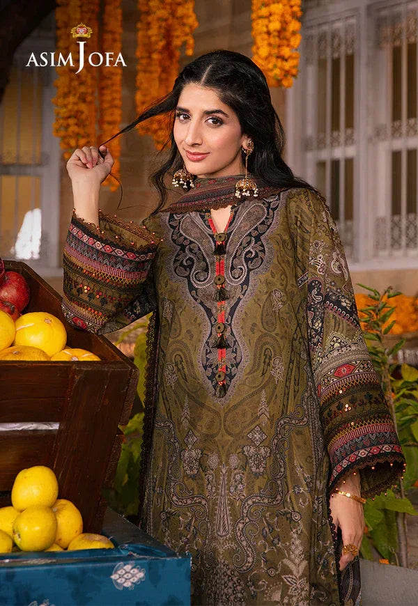 Asim Jofa | Aira Summer Prints | AJAR 23 - Aqsa Fabrics