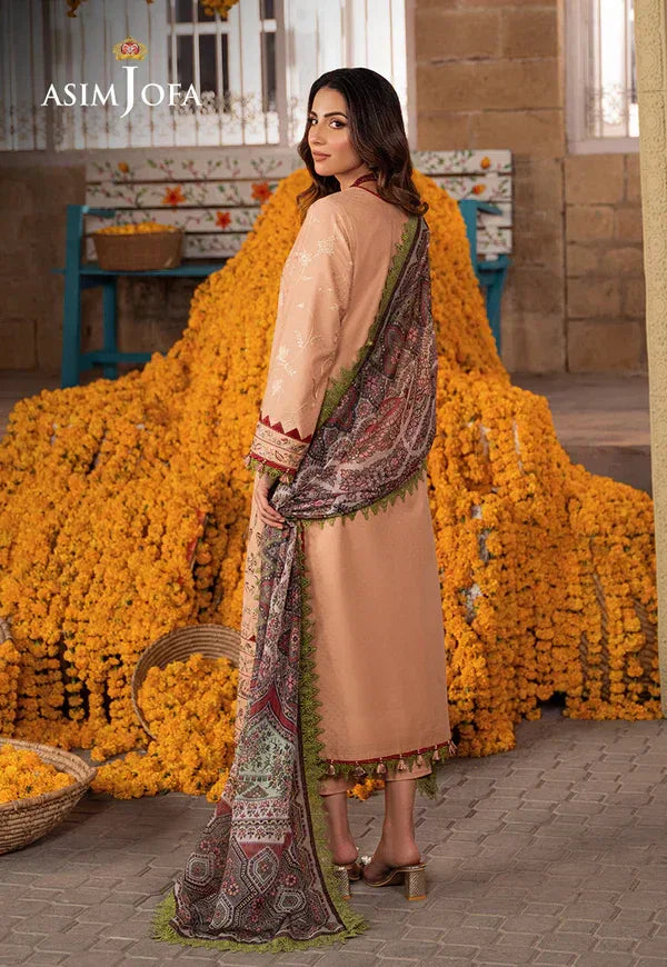 Asim Jofa | Aira Summer Prints | AJAR-31 - Aqsa Fabrics