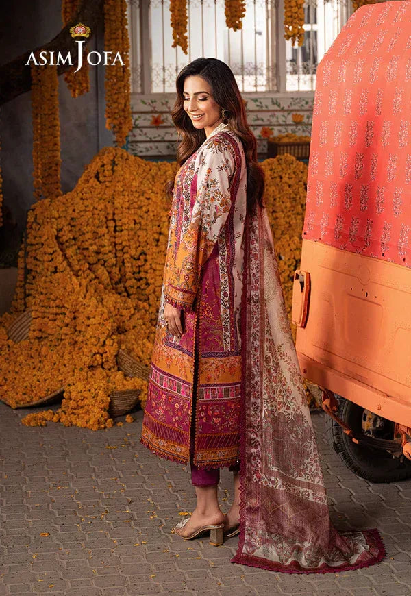 Asim Jofa | Aira Summer Prints | AJAR-04 - Aqsa Fabrics