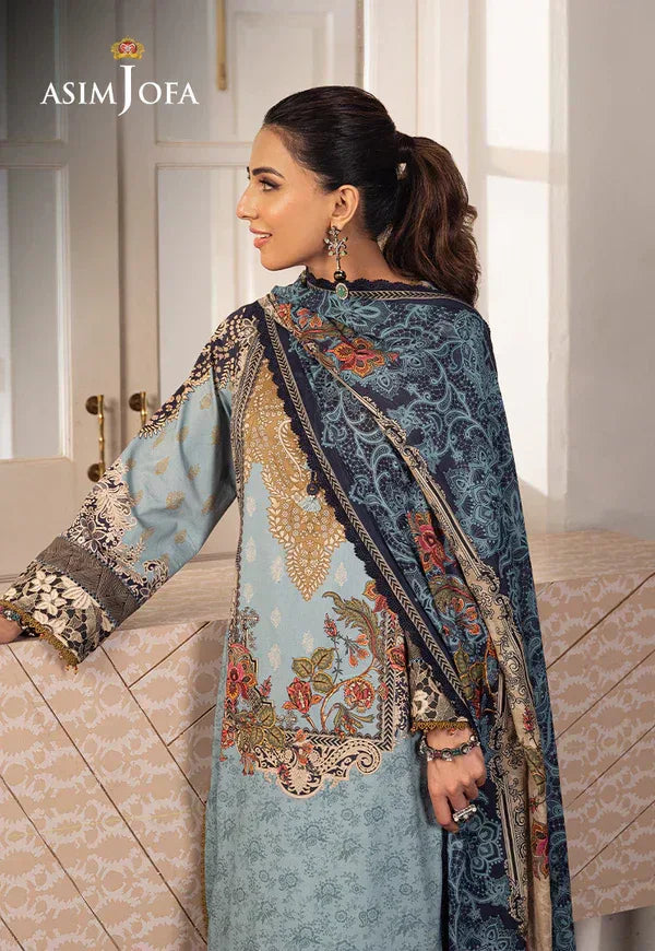Asim Jofa | Aira Summer Prints | AJAR-27 - Aqsa Fabrics