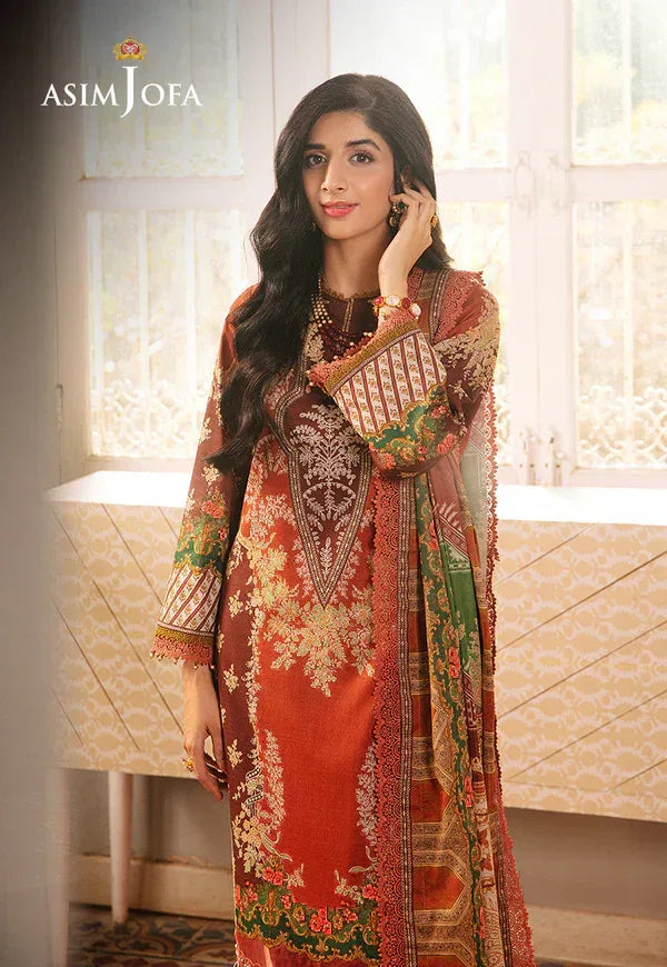 Asim Jofa | Aira Summer Prints | AJAR-14 - Aqsa Fabrics
