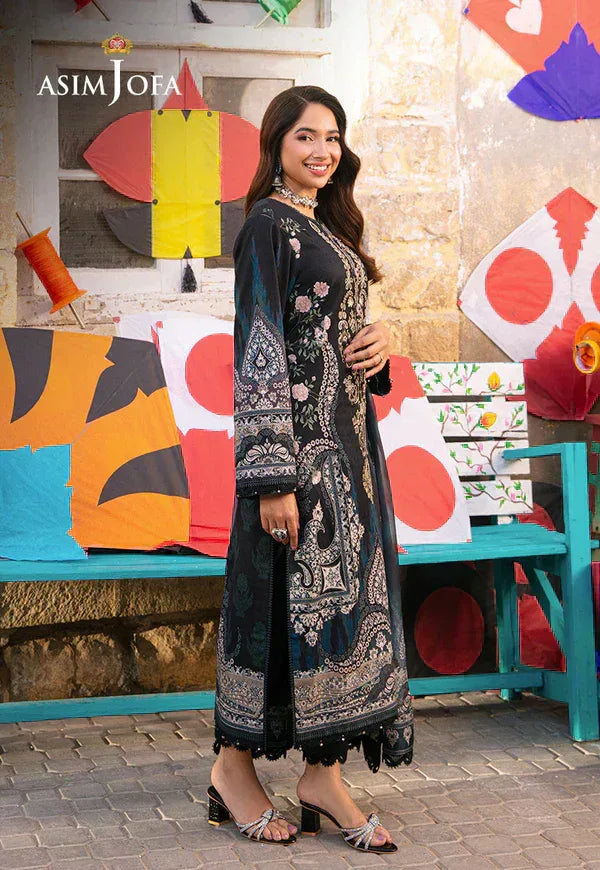 Asim Jofa | Aira Summer Prints | AJAR 10 - Aqsa Fabrics