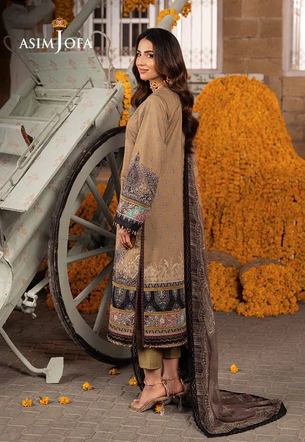 Asim Jofa | Aira Summer Prints | AJAR-16 - Aqsa Fabrics