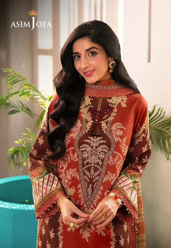 Asim Jofa | Aira Summer Prints | AJAR-14 - Aqsa Fabrics