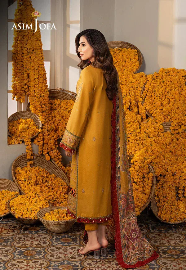 Asim Jofa | Aira Summer Prints | AJAR-28 - Aqsa Fabrics