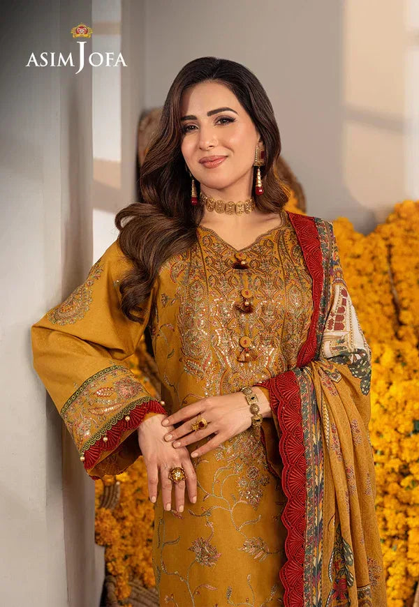 Asim Jofa | Aira Summer Prints | AJAR-28 - Aqsa Fabrics