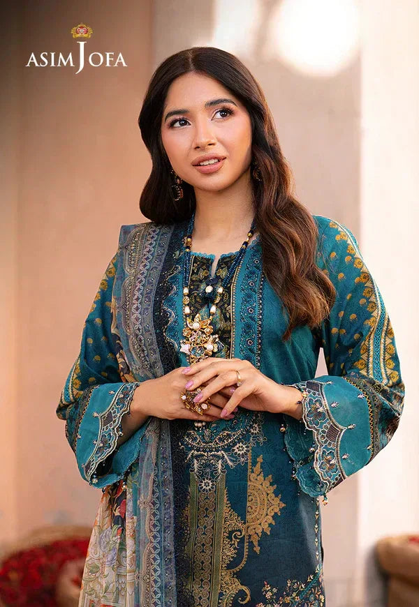 Asim Jofa | Aira Summer Prints | AJAR 22 - Aqsa Fabrics