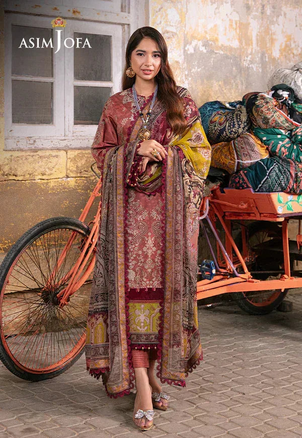 Asim Jofa | Aira Summer Prints | AJAR 17 - Aqsa Fabrics
