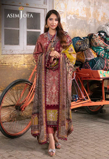 Asim Jofa | Aira Summer Prints | AJAR 17 - Aqsa Fabrics