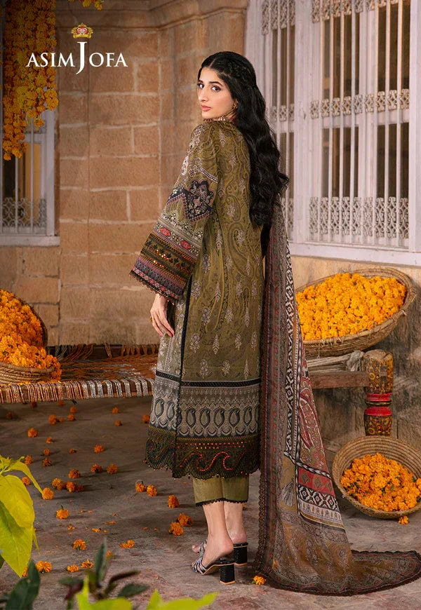 Asim Jofa | Aira Summer Prints | AJAR 23 - Aqsa Fabrics