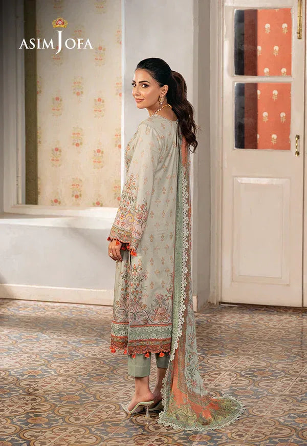 Asim Jofa | Aira Summer Prints | AJAR 02 - Aqsa Fabrics