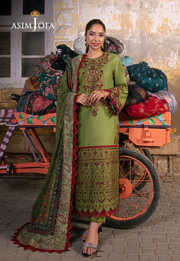 Asim Jofa | Aira Summer Prints | AJAR-33 - Aqsa Fabrics