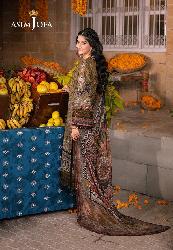 Asim Jofa | Aira Summer Prints | AJAR 23 - Aqsa Fabrics